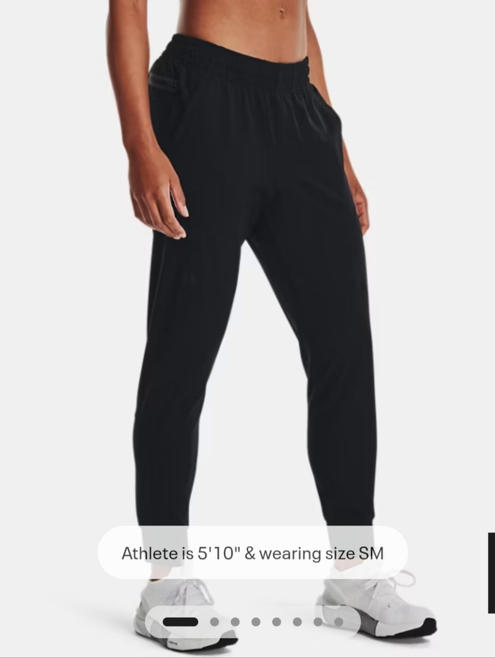 Under Armor Women's Unstopppable Black Joggers (SZ XL)